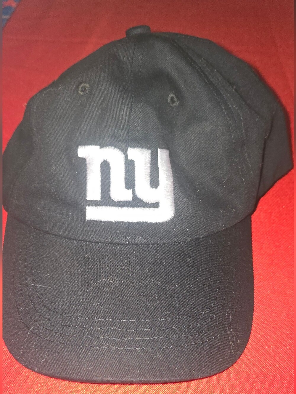 New York 'ny' Gisntd Football Logo Black Baseball Cap